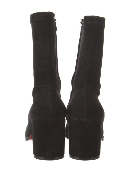 Christian Louboutin Suede Sock Boots