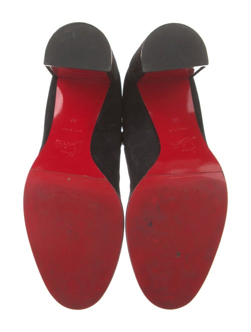 Christian Louboutin Suede Sock Boots