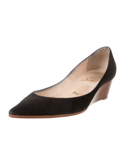 Christian Louboutin Suede Pumps