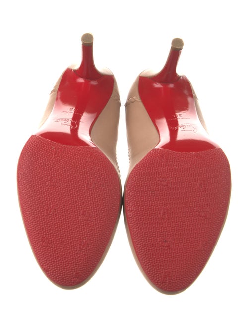 Christian Louboutin Leather Braided Accents Pumps