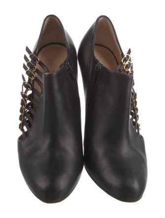 Christian Louboutin Leather D'Orsay Pumps