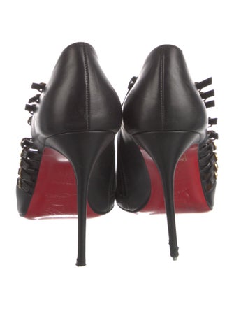 Christian Louboutin Leather D'Orsay Pumps