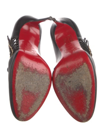 Christian Louboutin Leather D'Orsay Pumps