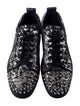 Christian Louboutin Printed Studded Accents Sneakers
