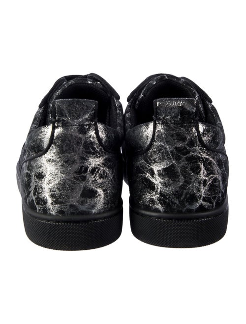 Christian Louboutin Printed Studded Accents Sneakers