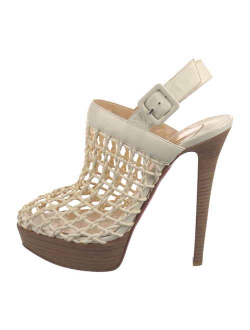 Christian Louboutin Coussinet 140 Nappa Leather Mules