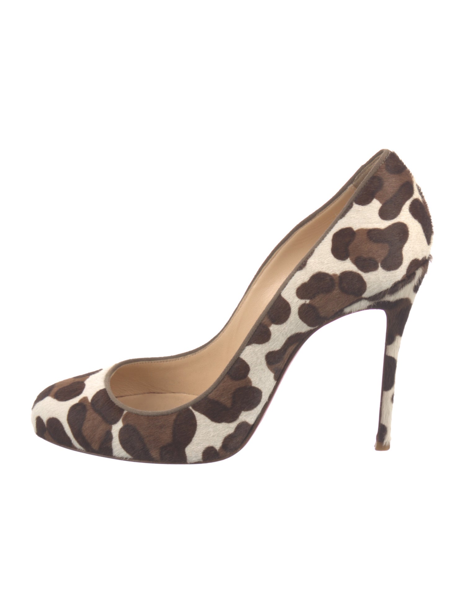 Christian Louboutin Ponyhair Animal Print Pumps