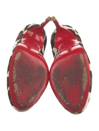 Christian Louboutin Ponyhair Animal Print Pumps