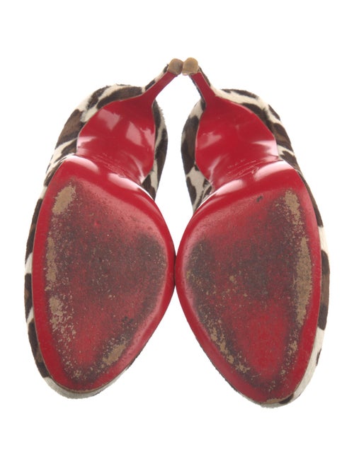 Christian Louboutin Ponyhair Animal Print Pumps