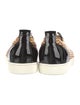 Christian Louboutin Spike Accents Printed Sneakers