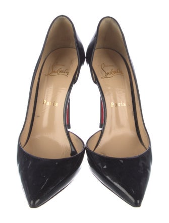 Christian Louboutin Patent Leather D'Orsay Pumps