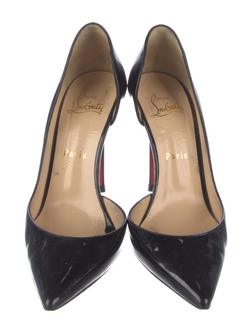 Christian Louboutin Patent Leather D'Orsay Pumps