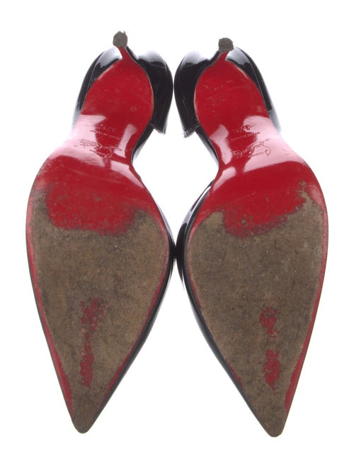 Christian Louboutin Patent Leather D'Orsay Pumps