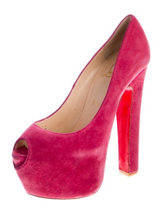 Christian Louboutin Suede Pumps