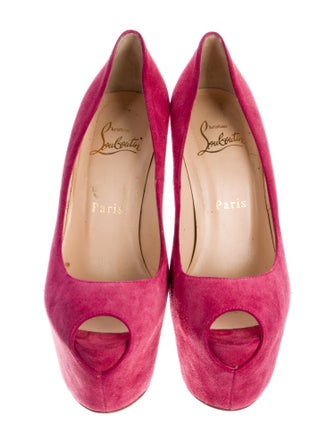 Christian Louboutin Suede Pumps