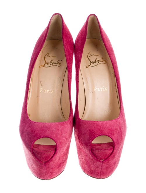 Christian Louboutin Suede Pumps