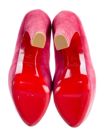 Christian Louboutin Suede Pumps