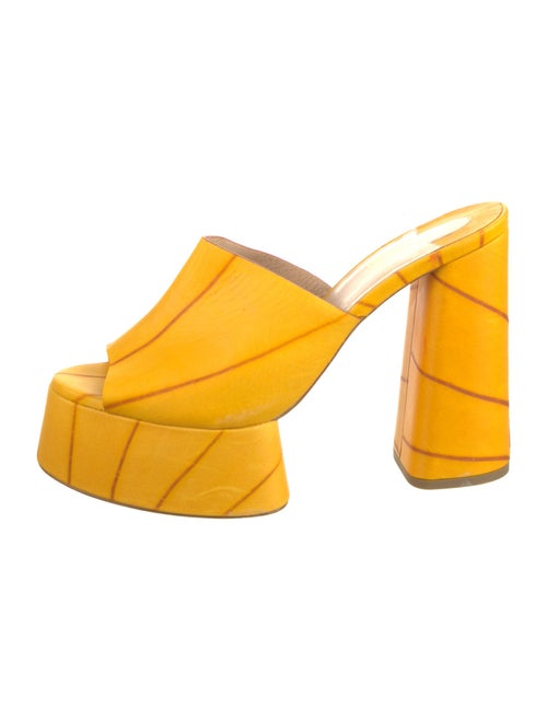 Christian Louboutin Leather Slides