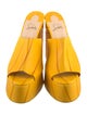Christian Louboutin Leather Slides