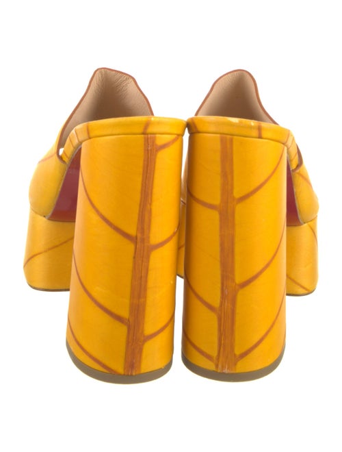 Christian Louboutin Leather Slides