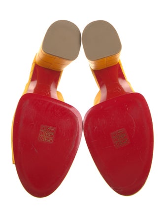 Christian Louboutin Leather Slides