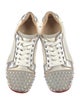 Christian Louboutin Leather Printed Sneakers