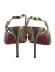 Christian Louboutin Leather Slingback Pumps