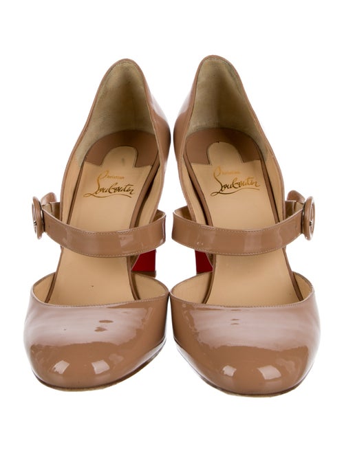 Christian Louboutin Patent Leather D'Orsay Pumps