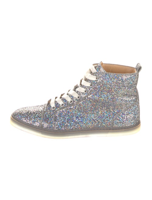 Christian Louboutin Glitter Glitter Accents Sneakers