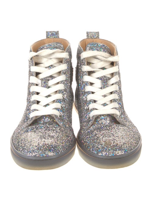 Christian Louboutin Glitter Glitter Accents Sneakers