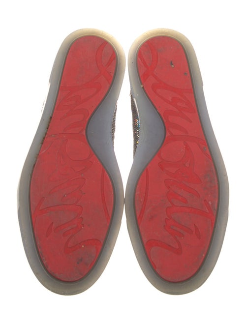 Christian Louboutin Glitter Glitter Accents Sneakers