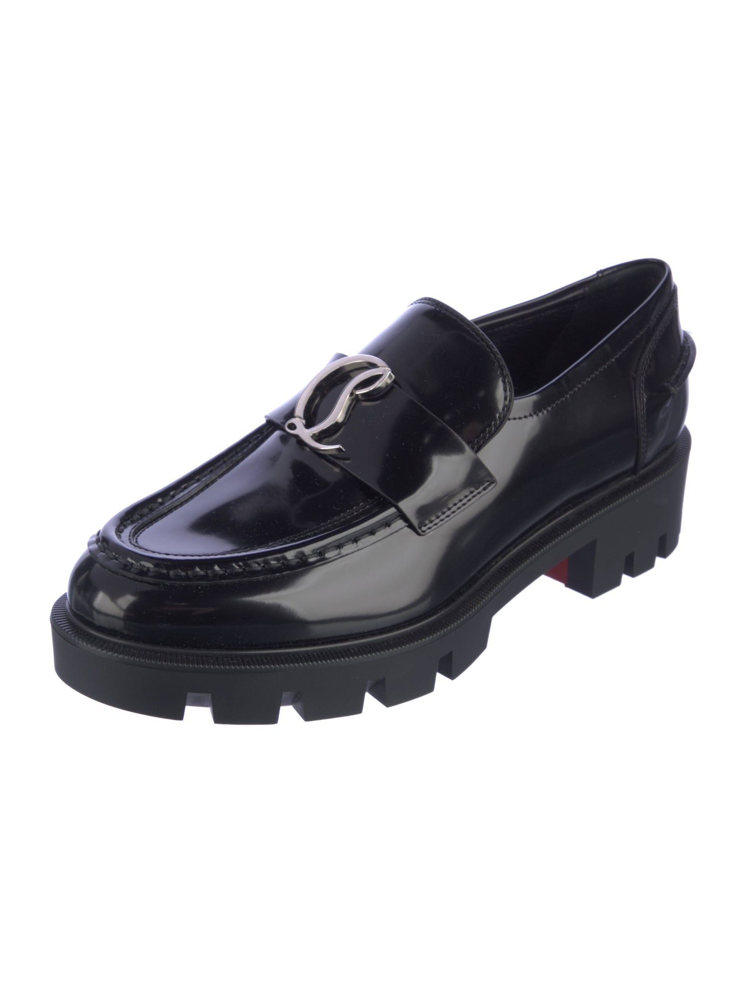 Christian Louboutin Patent Leather Loafers