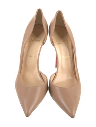 Christian Louboutin Leather D'Orsay Pumps