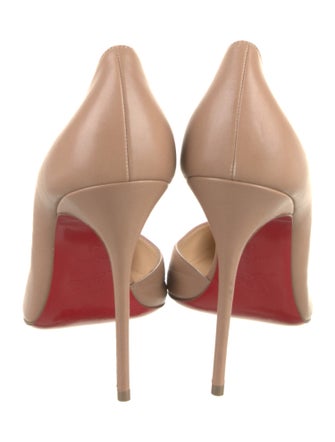 Christian Louboutin Leather D'Orsay Pumps