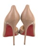 Christian Louboutin Leather D'Orsay Pumps