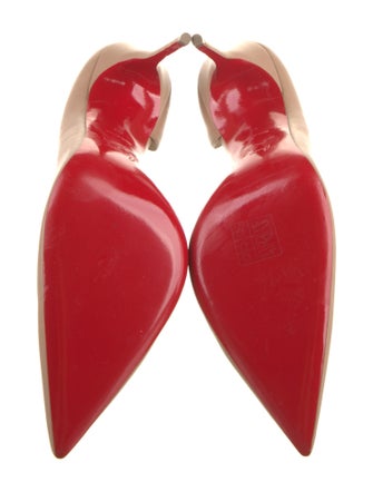 Christian Louboutin Leather D'Orsay Pumps