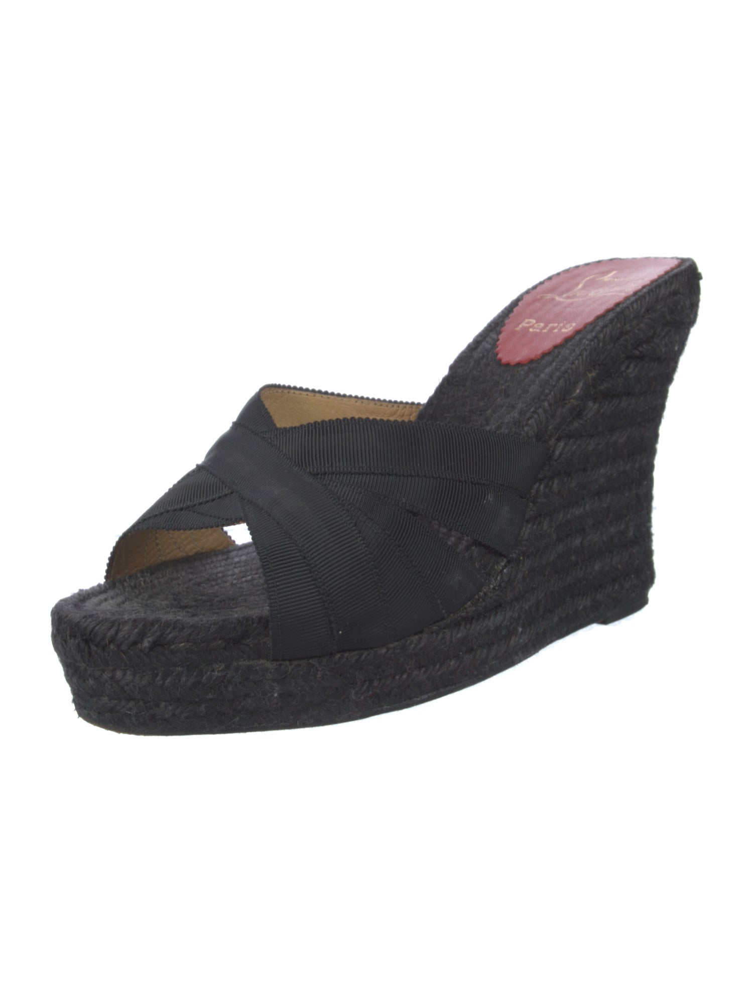 Christian Louboutin Jute Espadrilles