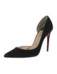 Christian Louboutin Velvet D'Orsay Pumps