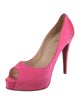 Christian Louboutin Satin Pumps