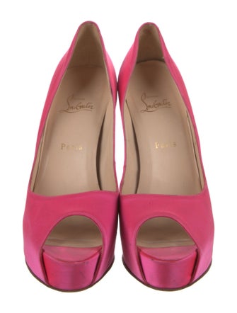 Christian Louboutin Satin Pumps