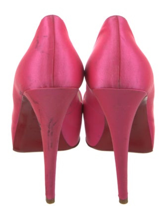 Christian Louboutin Satin Pumps