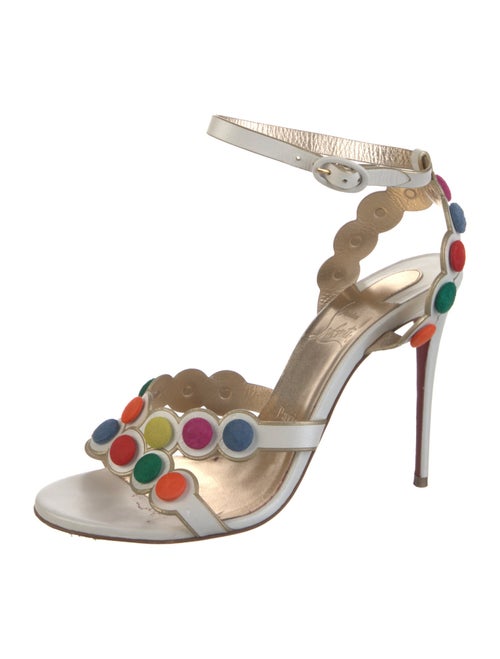 Christian Louboutin Spikita strap Leather Sandals