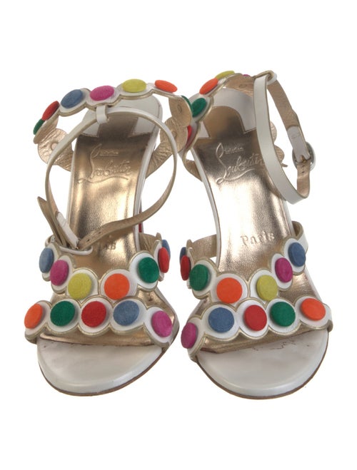 Christian Louboutin Spikita strap Leather Sandals