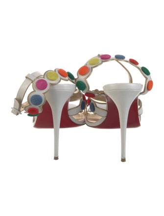Christian Louboutin Spikita strap Leather Sandals