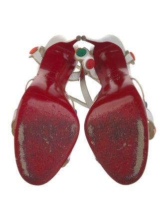 Christian Louboutin Spikita strap Leather Sandals