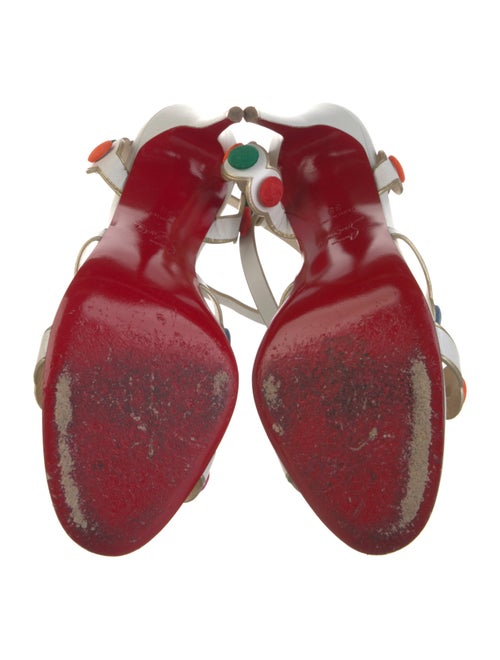 Christian Louboutin Spikita strap Leather Sandals