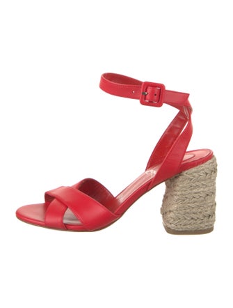 Christian Louboutin Leather Espadrilles