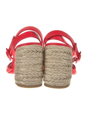 Christian Louboutin Leather Espadrilles