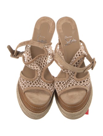 Christian Louboutin Suede Espadrilles