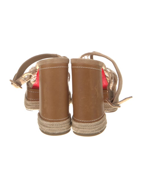 Christian Louboutin Suede Espadrilles